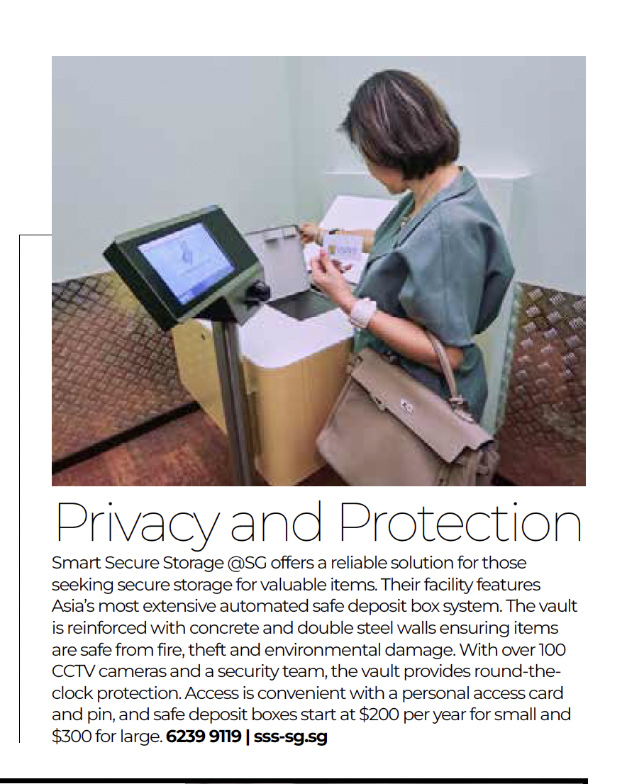 Smart Secure Storage - Privacy and Protection